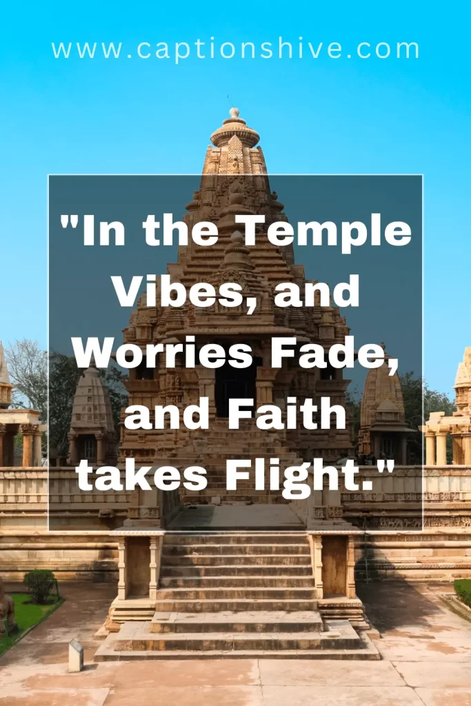 Temple Vibes Quotes