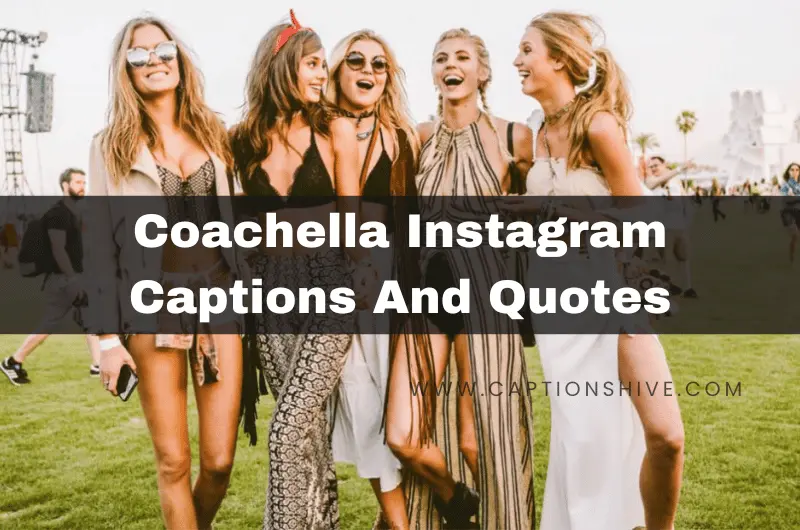 Coachella Instagram Captions And Quotes