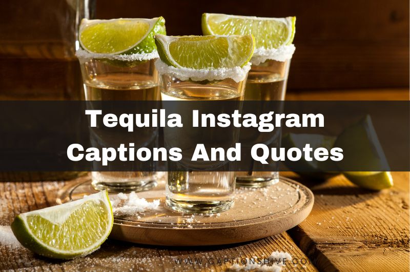 Tequila Instagram Captions And Quotes