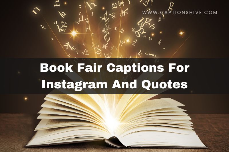 Book Fair Captions For Instagram And Quotes
