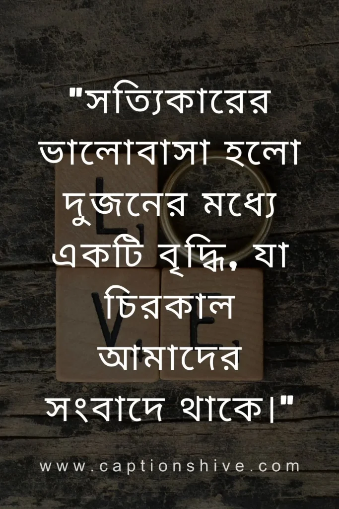 বাংলায় সত্যিকারের প্রেমের উক্তি (True Love Quotes in Bengali)