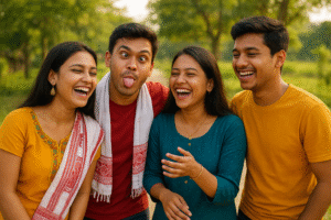 Funny and Humorous Assamese Captions