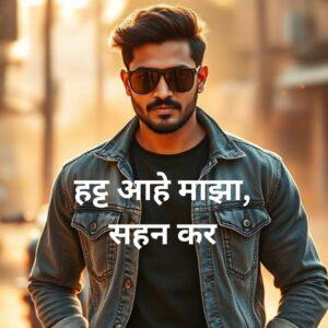 Attitude Marathi Caption for Instagram