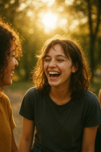 Candid Smile Captions for Instagram