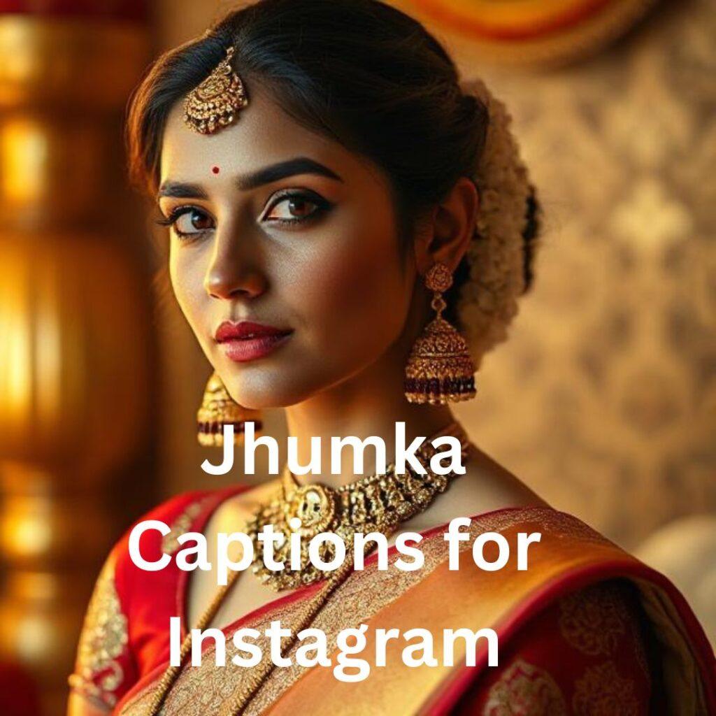 Jhumka Captions for Instagram
