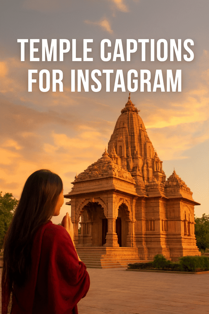 Temple Captions for Instagram