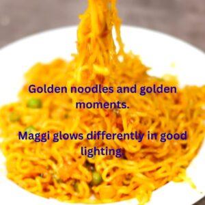 maggi captions for snapchat
