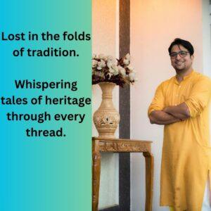 kurta caption for boys