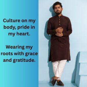 kurta captions for instagram