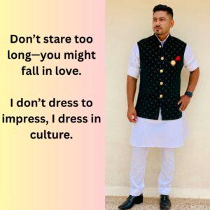 kurta pajama quotes in english