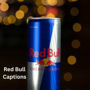 Red Bull Captions for Instagram