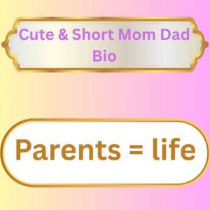 mom dad bio stylish