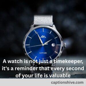 Best Watch Captions and Quotes