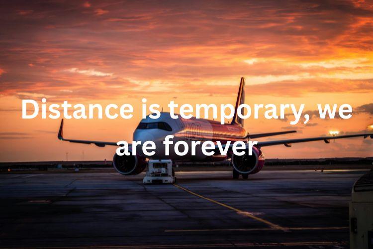 Cute Airport Goodbye Captions