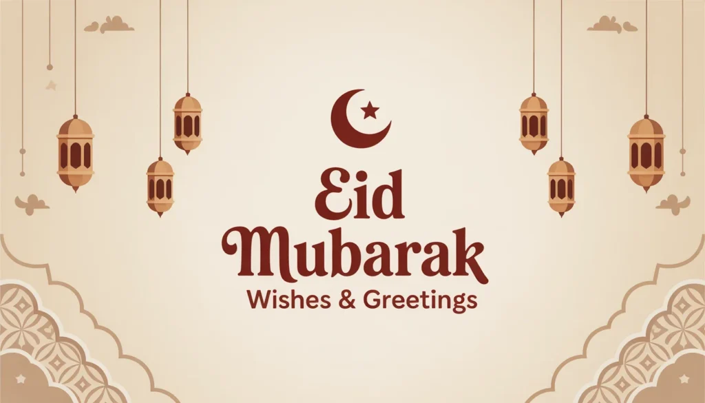215+ Eid Mubarak Wishes & Greetings (Heartfelt, Traditional & Modern Messages)
