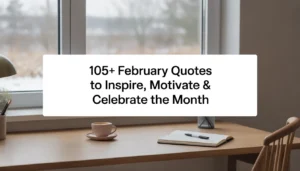 105+ February Quotes to Inspire, Motivate & Celebrate the Month