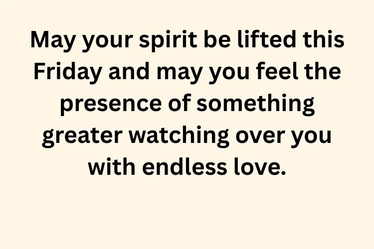 Positive & Spiritual Friday Blessings