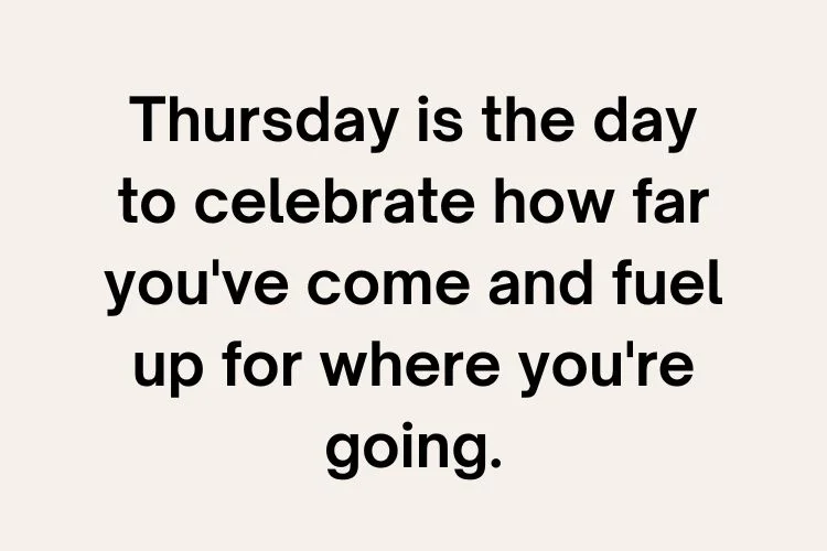 Positive Thursday Quotes for Work