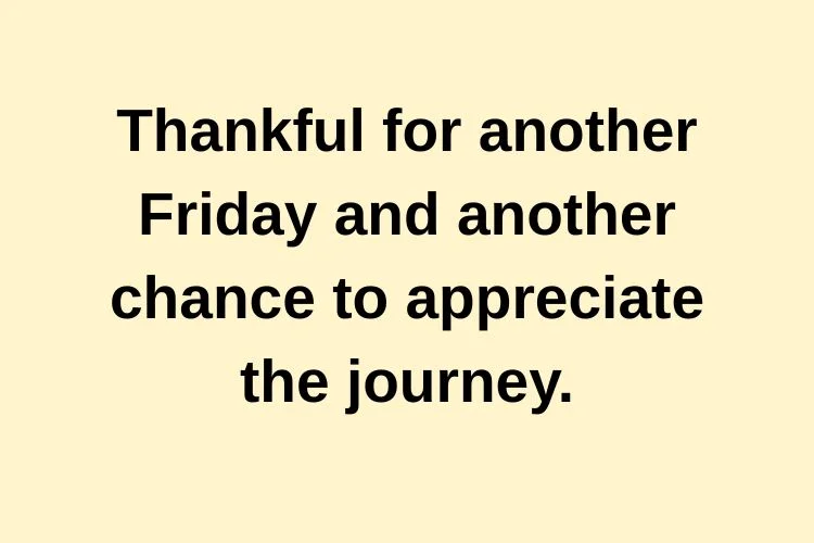Thankful Friday Quotes