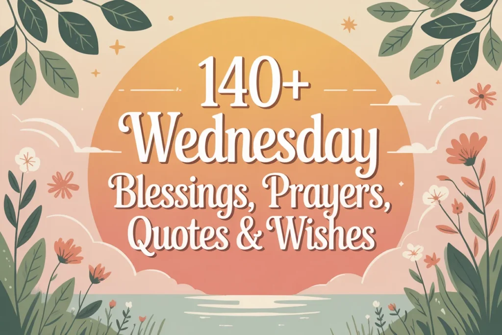 140+ Wednesday Blessings, Prayers, Quotes & Wishes