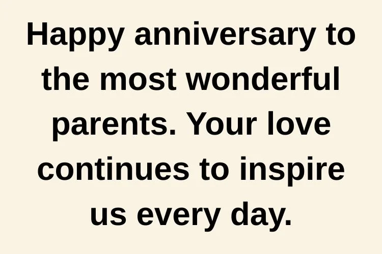 Heartfelt Anniversary Wishes for Parents