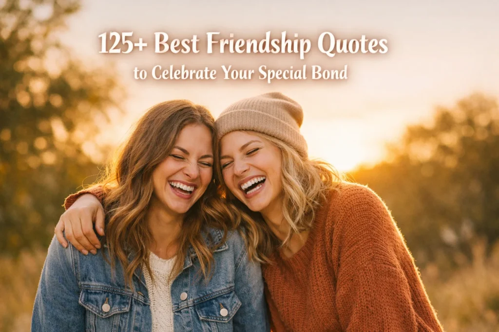 125+ Best Friendship Quotes to Celebrate Your Special Bond
