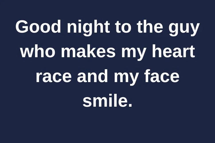 Good Night Texts for Him