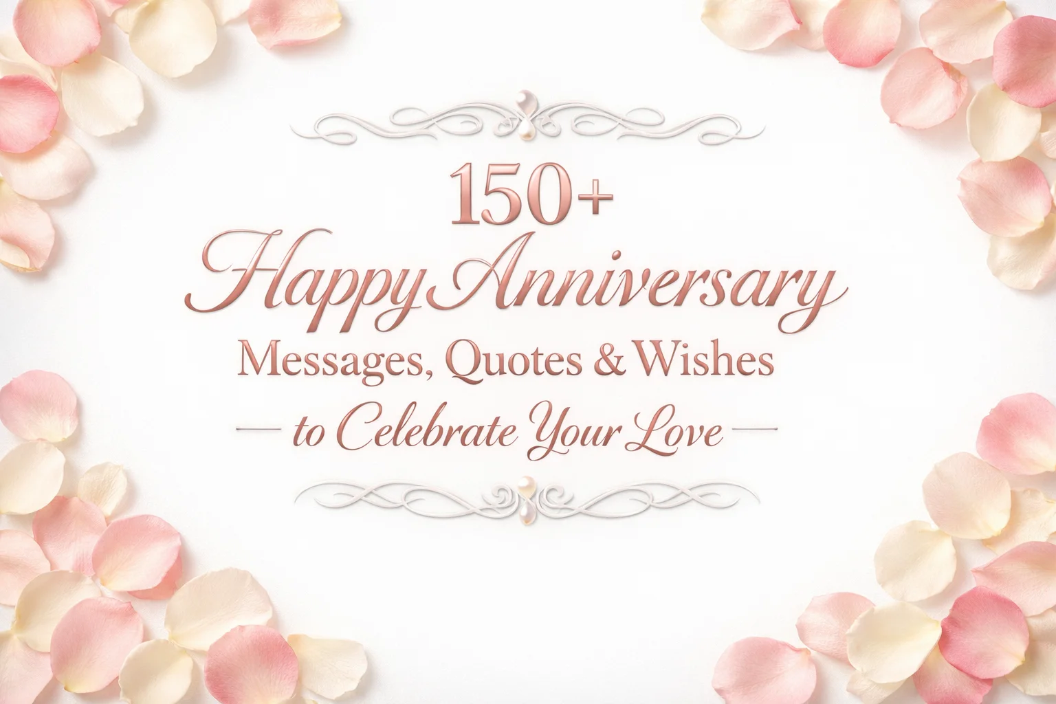 150+ Happy Anniversary Messages, Quotes & Wishes to Celebrate Your Love