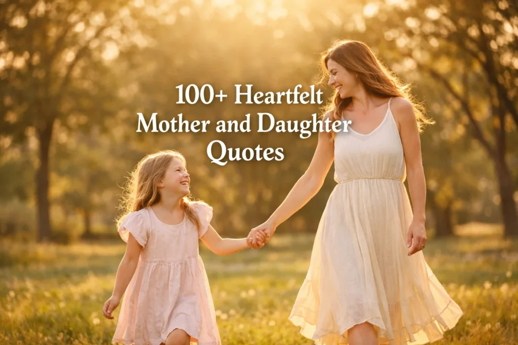 100+ Heartfelt Mother and Daughter Quotes to Celebrate Your Special Bond