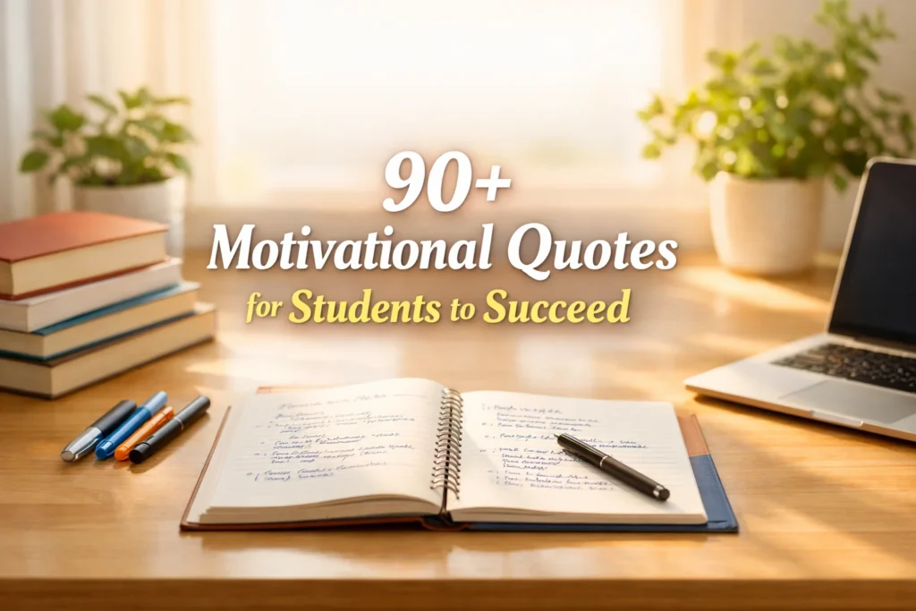 90+ Motivational Quotes for Students to Succeed