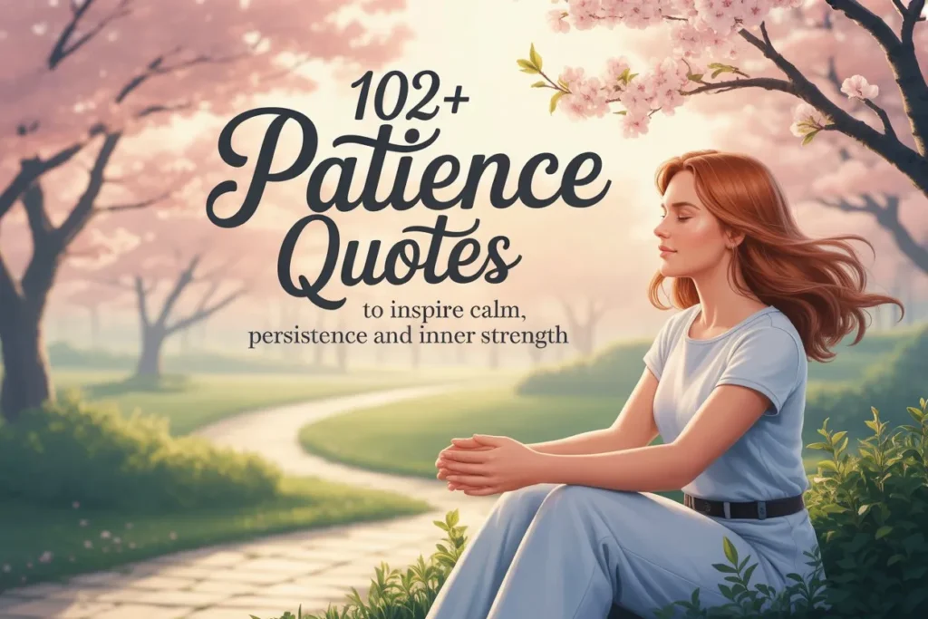 102+ Patience Quotes to Inspire Calm, Persistence and Inner Strength