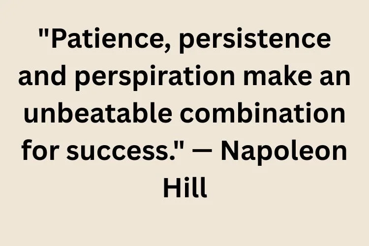 Patience Quotes for Success