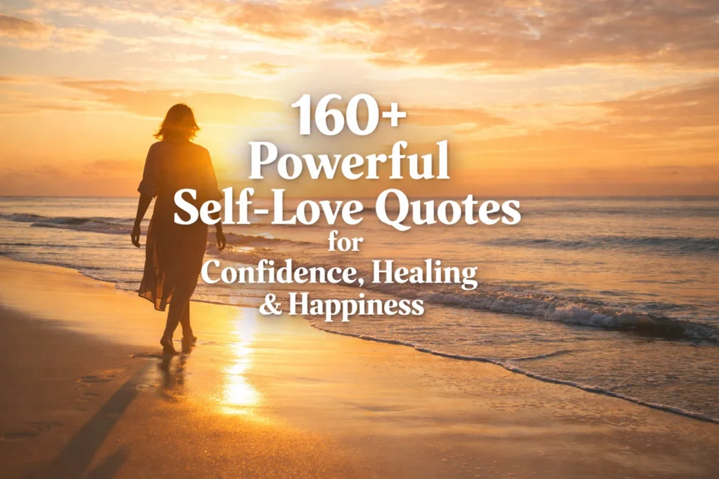 160+ Powerful Self-Love Quotes to Boost Confidence, Healing & Happiness