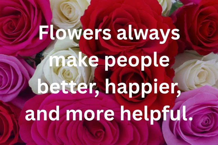 Short Flower Quotes