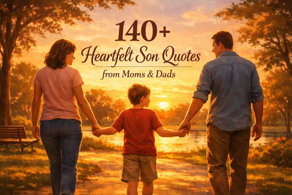 140+ Heartfelt Son Quotes from Moms & Dads
