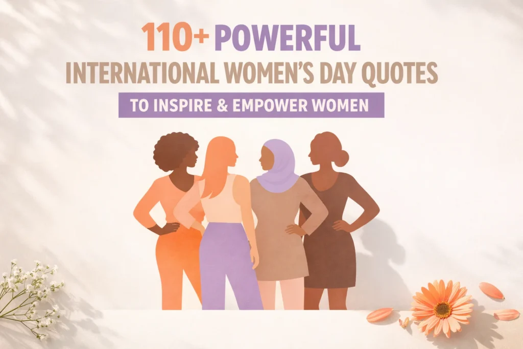 110+ Powerful International Women’s Day Quotes to Inspire & Empower Women